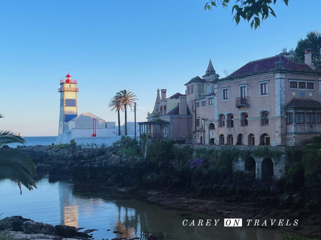 Santa Maria Lighthouse, Cascais, Portugal, photo by Carey On Travels