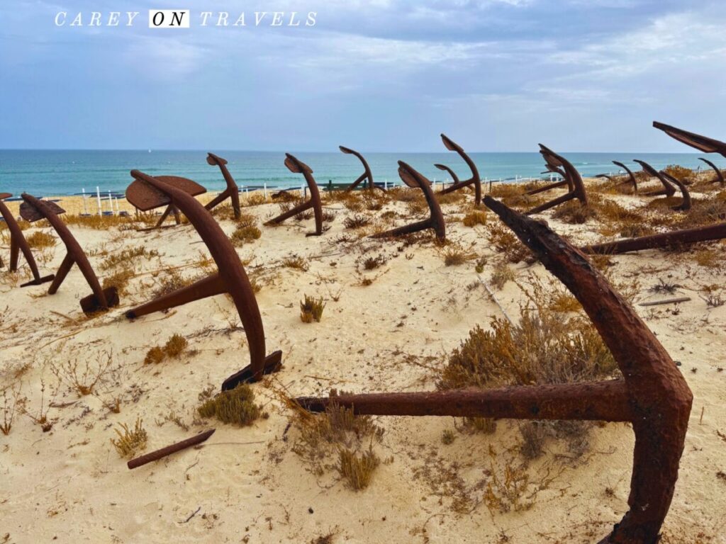 Praia do Barril, Tavira, Portugal, photo by Carey On Travels