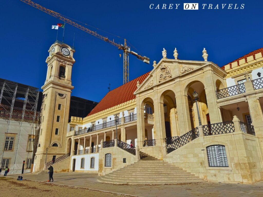 University of Coimbra Bell Tower, photo by Carey On Travels