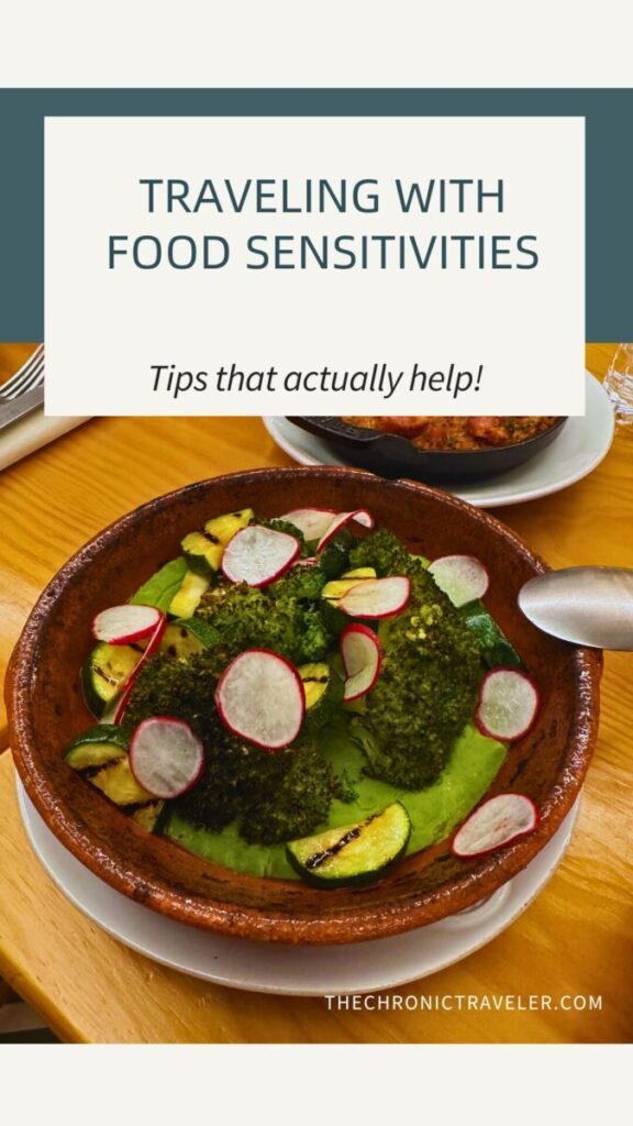 Traveling with food sensitivities pin2
